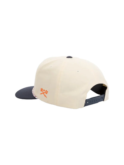 DARK SEAS WHITLEY HAT WHITE/NAVY