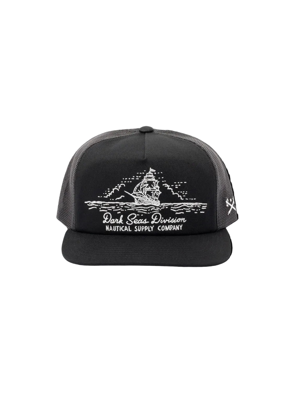 DARK SEAS TALL SHIP HAT BLACK 