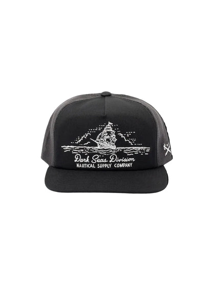 DARK SEAS TALL SHIP HAT BLACK 