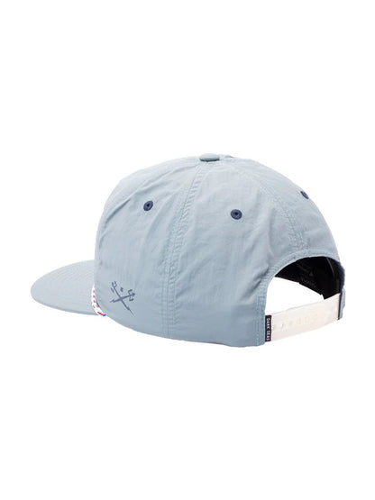 DARK SEAS TIKI TIME HAT LT BLUE 