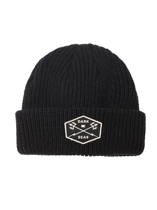 DARK SEAS PROGRESSIVE BEANIE BLACK