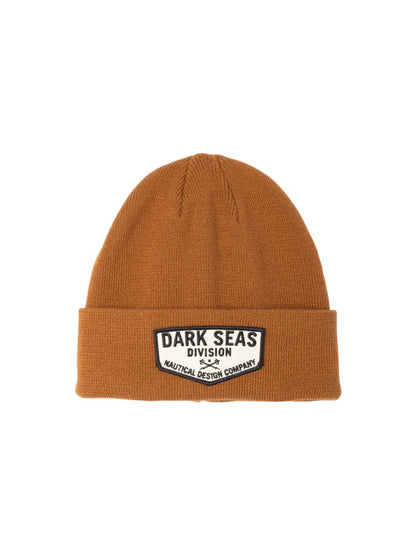 DARK SEAS HEMPSTEAD BEANIE CARAMEL 
