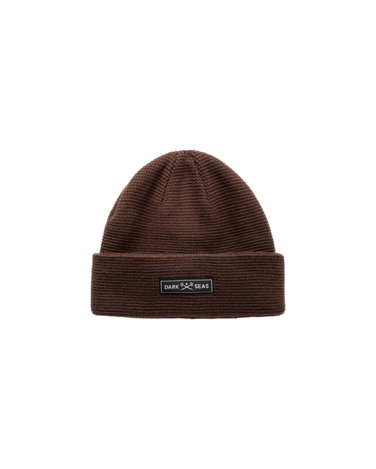 DARK SEAS DAWN PATROL BEANIE BROWN 