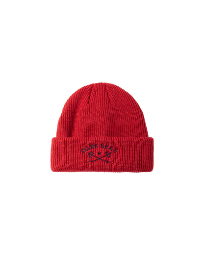 DARK SEAS HEADMASTER BEANIE RED 