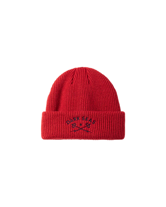 DARK SEAS HEADMASTER BEANIE RED 