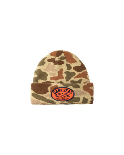 DARK SEAS FIELDS BEANIE CAMO 