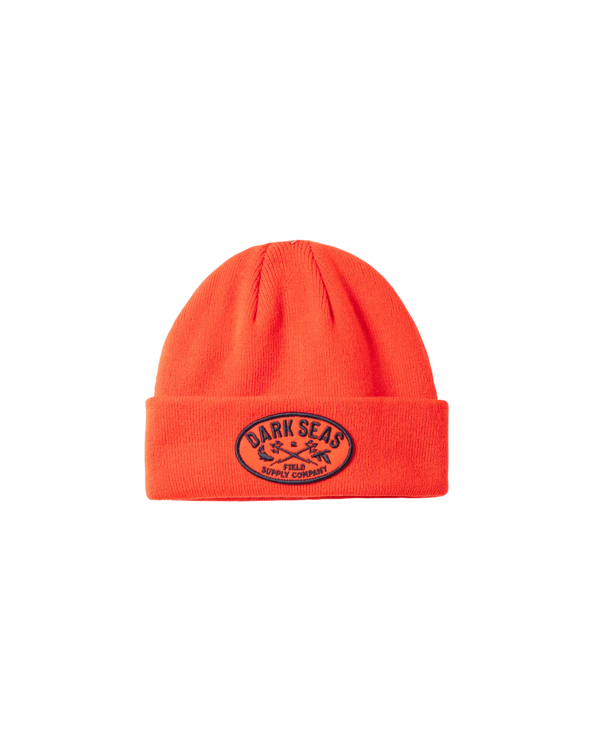 DARK SEAS FIELDS BEANIE ORANGE 