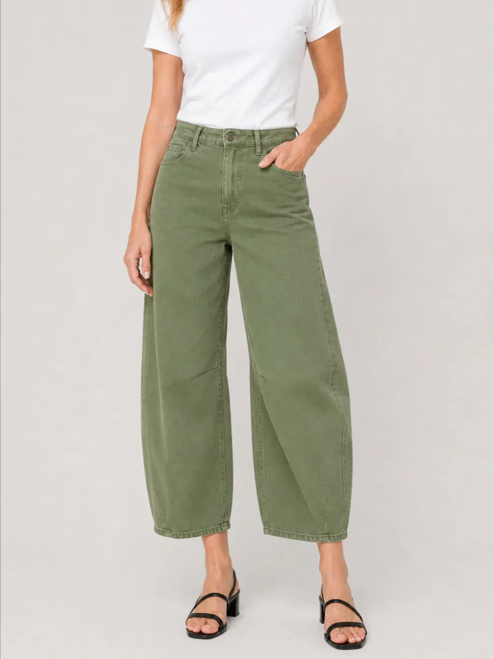 OLIVER LOGAN ELMORE HORSESHOE LEG OLIVE GREEN 
