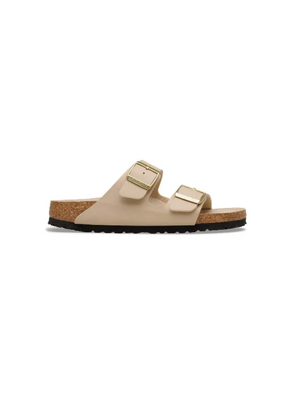 BIRKENSTOCK ARIZONA BIRKO-FLOR SANDCASTLE/OYSTER