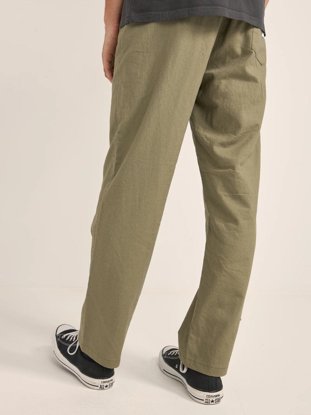 RHYTHM LINEN JAM PANT OLIVE