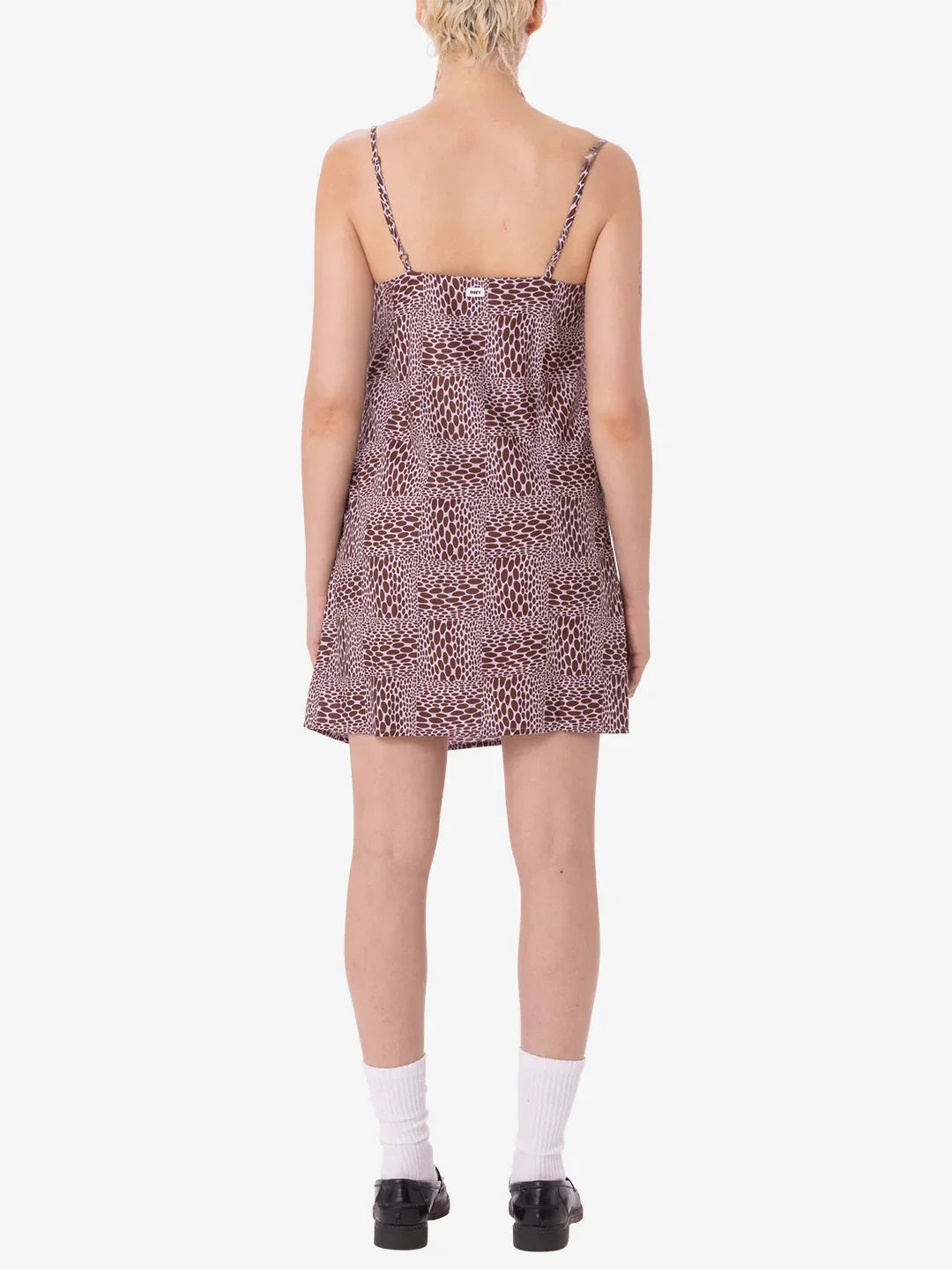 OBEY HOBART SLIP DRESS ORCHID PETAL MULTI