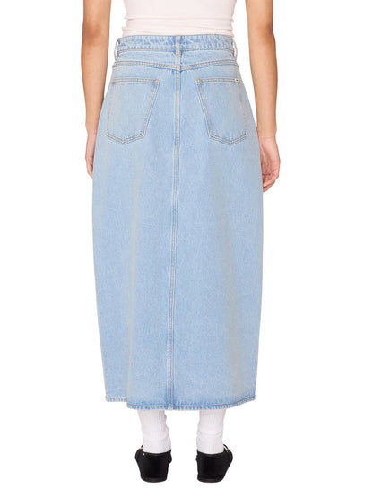 OBEY SIMPLEX DENIM SKIRT CIRRUS