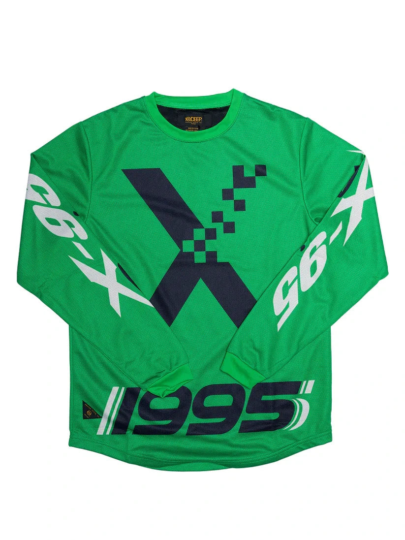 10 DEEP SPONSORED RACER JERSEY GREEN