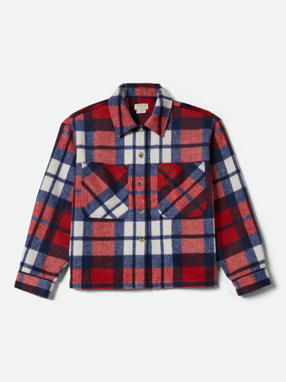 BRIXTON BOWERY SOFT BRUSHED FLANNEL