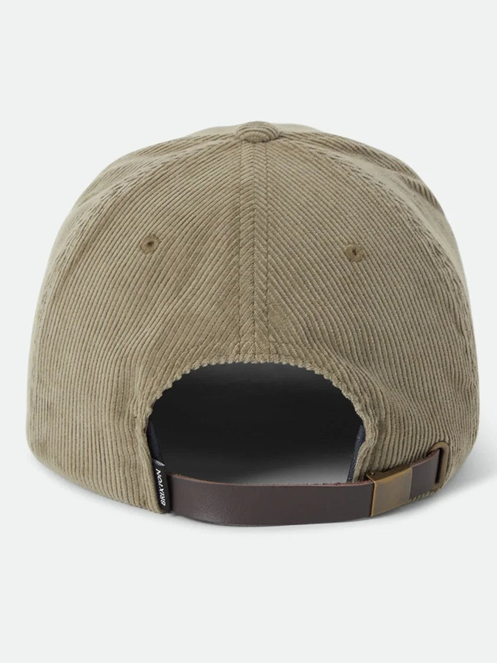 BRIXTON BIG B ADJUSTABLE CAP DARK OLIVE CORDUROY 