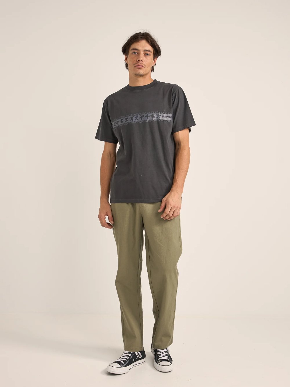 RHYTHM LINEN JAM PANT OLIVE