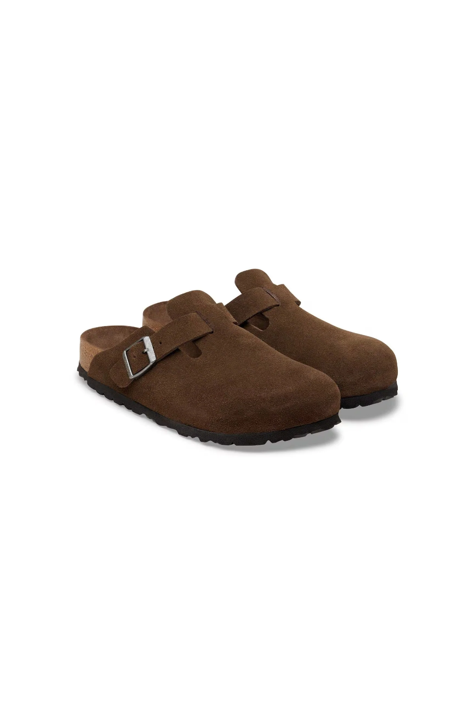 BIRKENSTOCK BOSTON SOFT FOOTBED SUEDE LEATHER CARAFE 