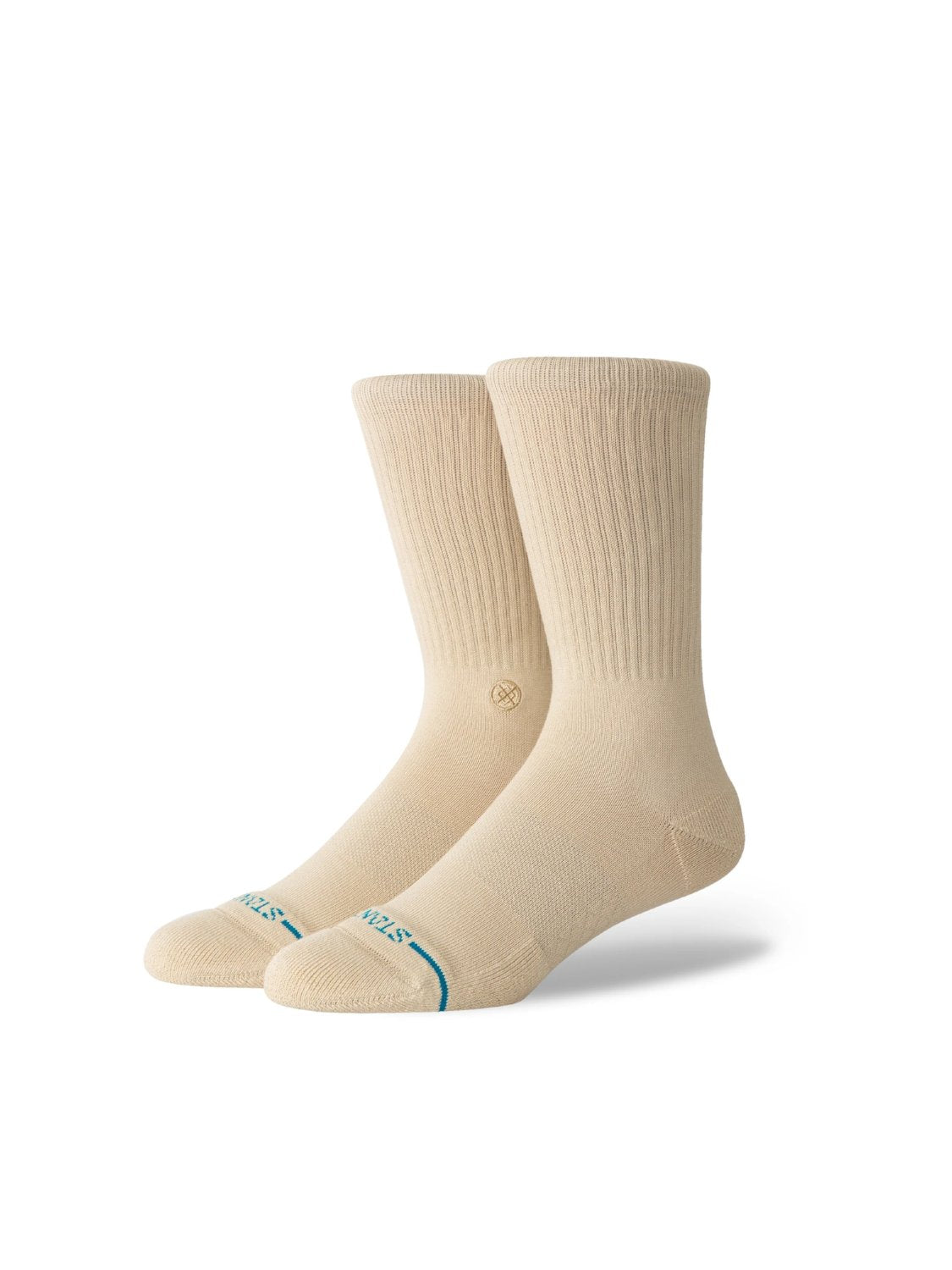 STANCE ICON CREW SOCKS SAND