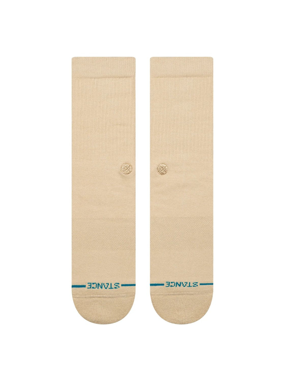 STANCE ICON CREW SOCKS SAND