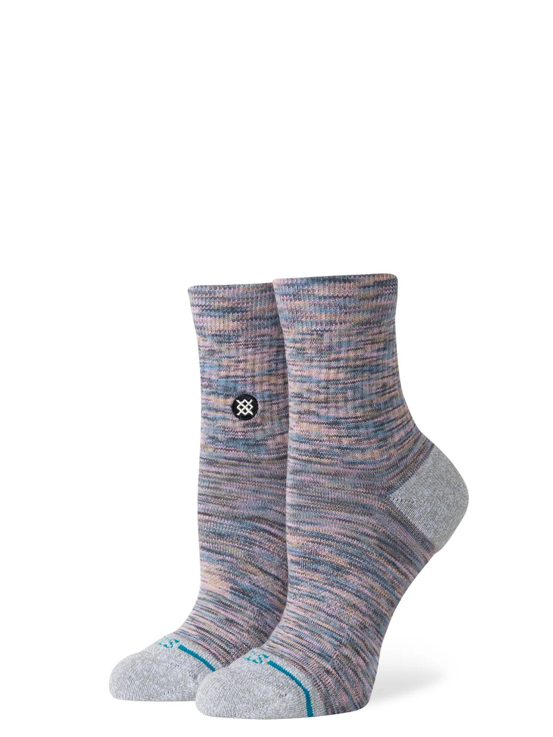 STANCE BLENDED QUARTER SOCKS LILACICE