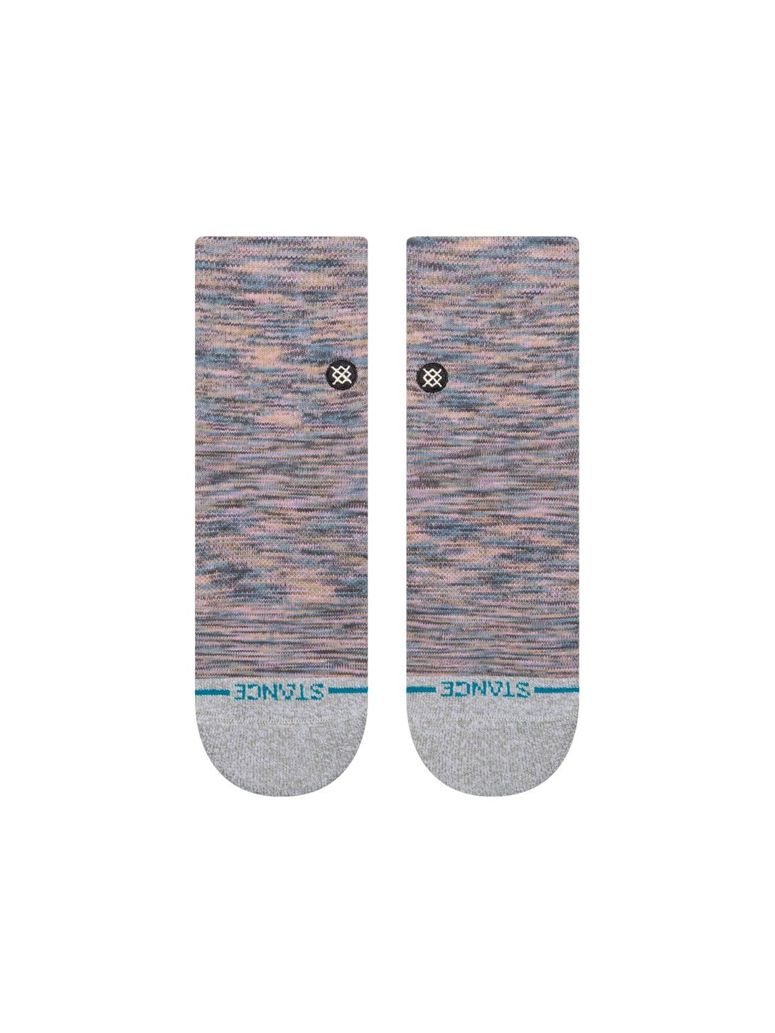 STANCE BLENDED QUARTER SOCKS LILACICE