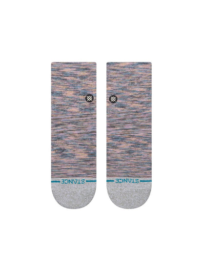 STANCE BLENDED QUARTER SOCKS LILACICE