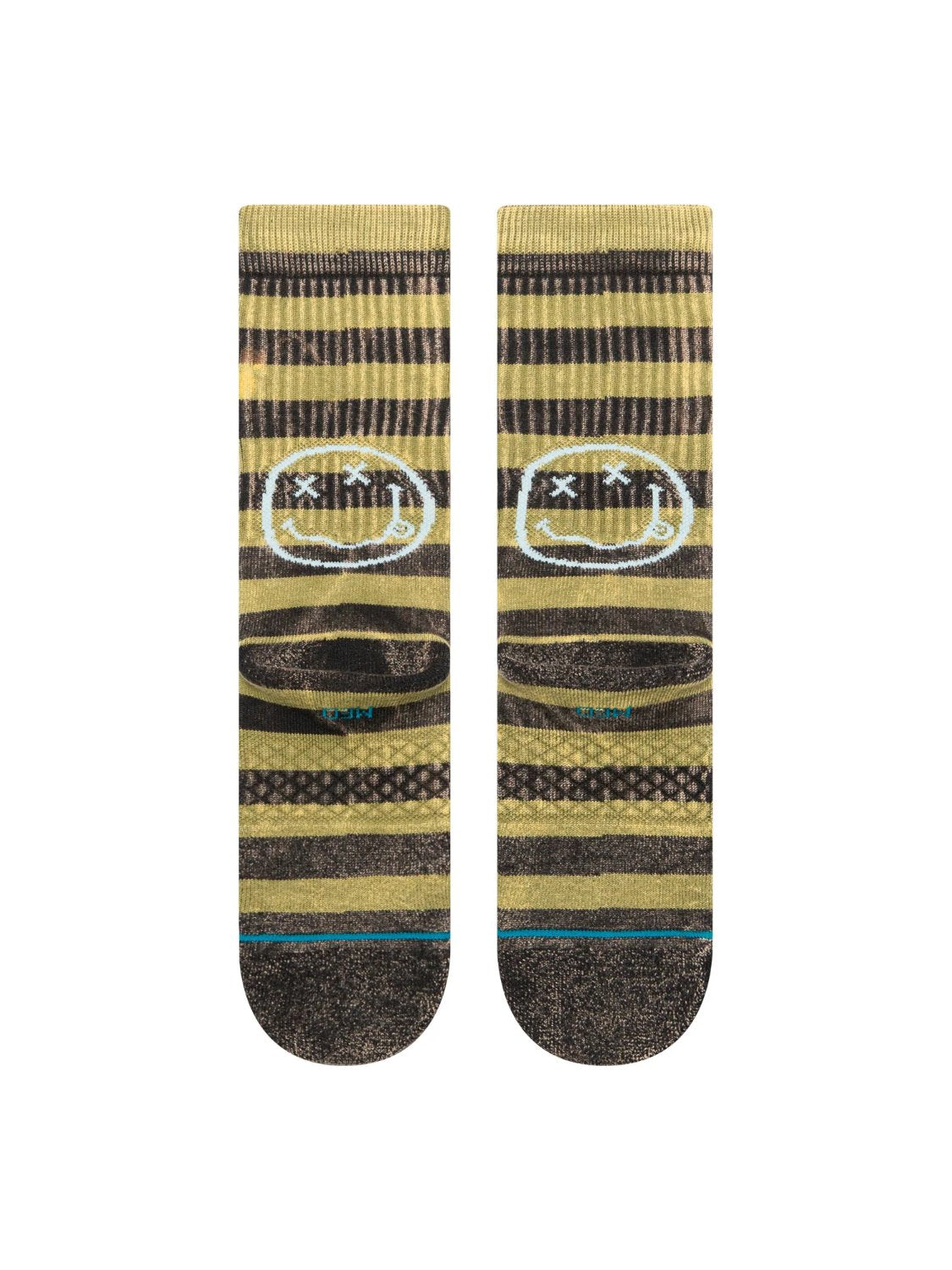 NIRVANA X STANCE CREW SOCKS GREEN