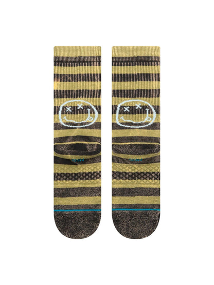 NIRVANA X STANCE CREW SOCKS GREEN