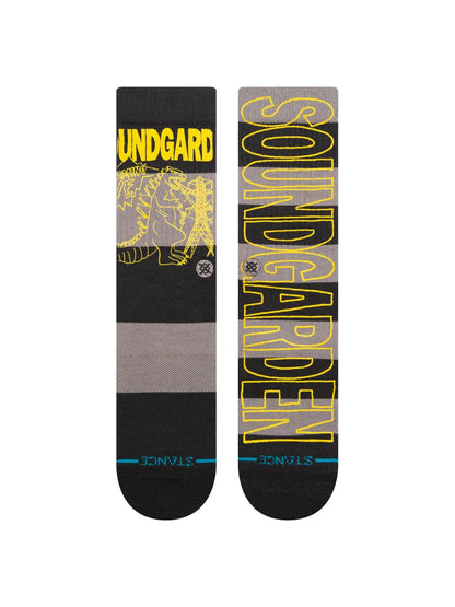 SOUNDGARDEN X STANCE CREW SOCKS BLACK 