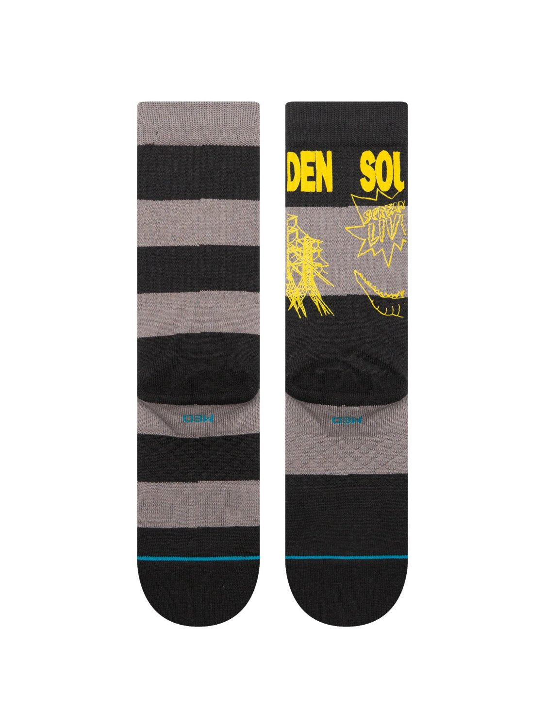 SOUNDGARDEN X STANCE CREW SOCKS BLACK