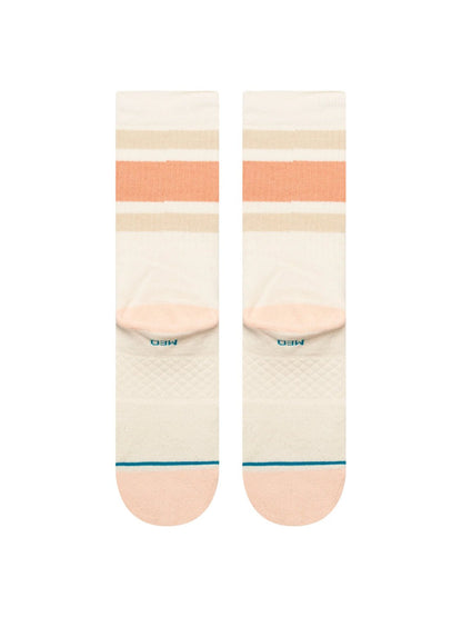 STANCE BOYD CREW SOCKS PEACH