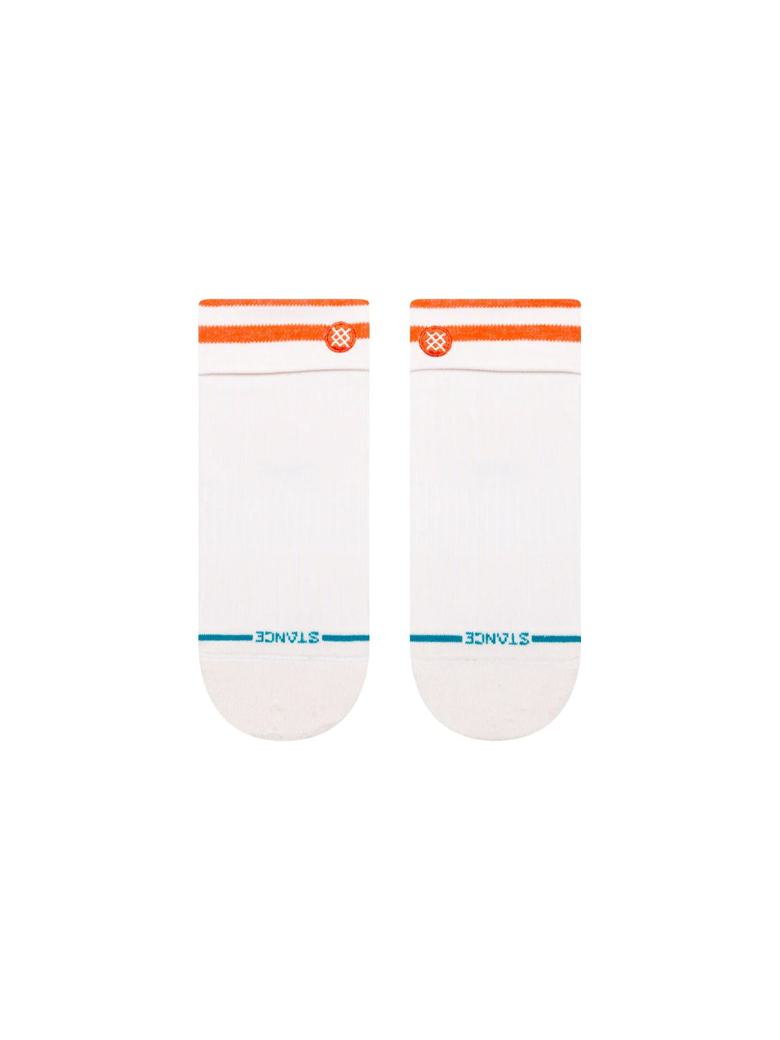 STANCE ROLL CUFF QUARTER SOCKS PINKFADE