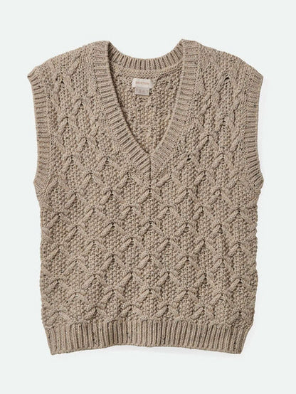 BRIXTON LAFAYETTE OVERSIZED SWEATER VEST