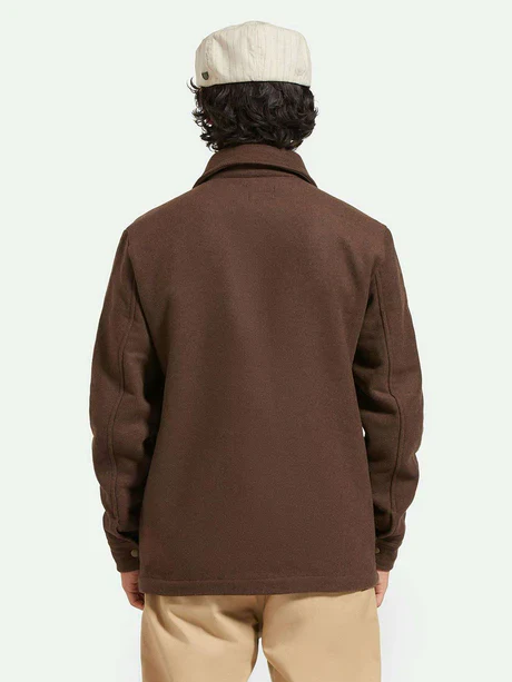 BRIXTON SHOP CHORE COAT PINECONE BROWN