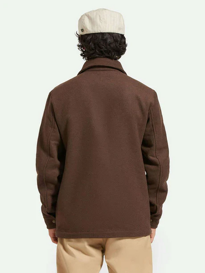 BRIXTON SHOP CHORE COAT PINECONE BROWN