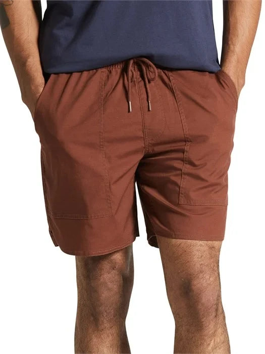 BRIXTON EVERYDAY COOLMAX SHORT SEPIA 