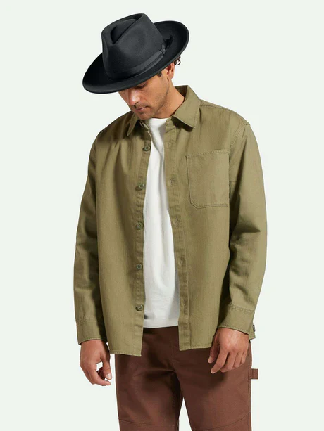 BRIXTON SELDEN OVERSHIRT OLIVE