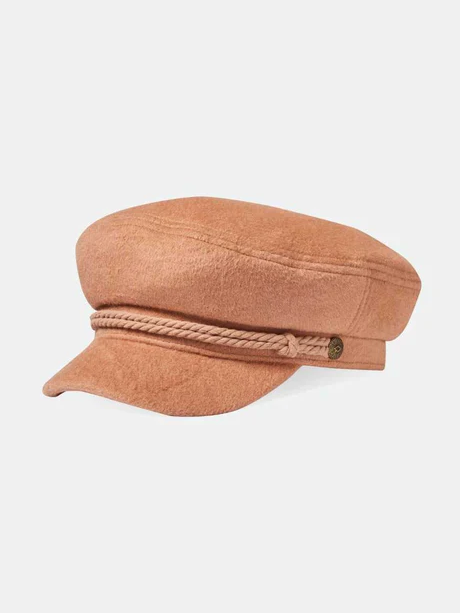 BRIXTON FIDDLER FISHERMAN CAP ROSE GOLD