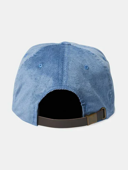 BRIXTON BIG B ADJUSTABLE HAT BLUE MIRAGE CORD