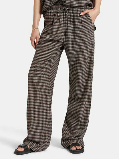 BRIXTON HUDSON LOUNGE PANT WASHED BLACK/GREY CINDER 