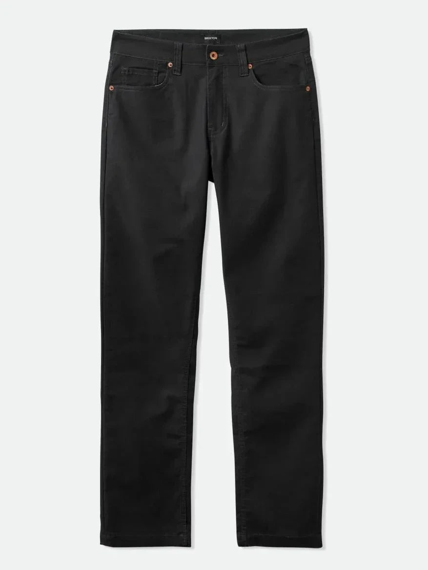 BRIXTON BUILDERS 5 POCKET PANT BLACK 