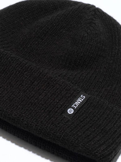 STANCE ICON 2 BEANIE SHALLOW BLACK