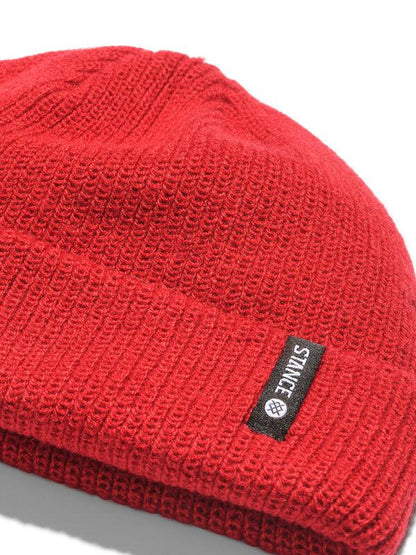 STANCE ICON 2 BEANIE SHALLOW RED