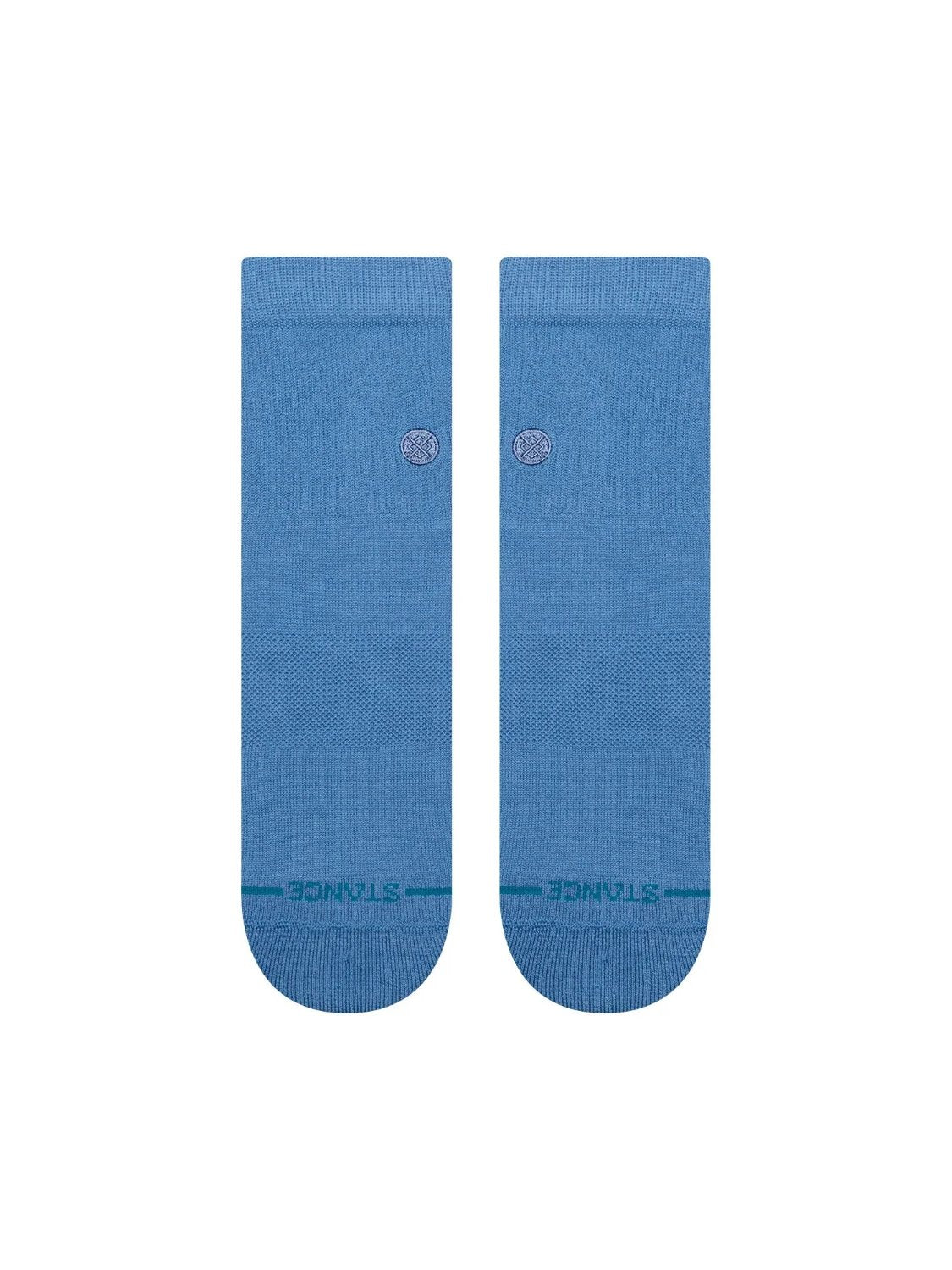 STANCE ICON QUARTER SOCKS CAPRI BLUE