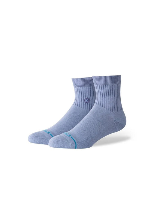 STANCE ICON POP QUARTER SOCKS STONE BLUE