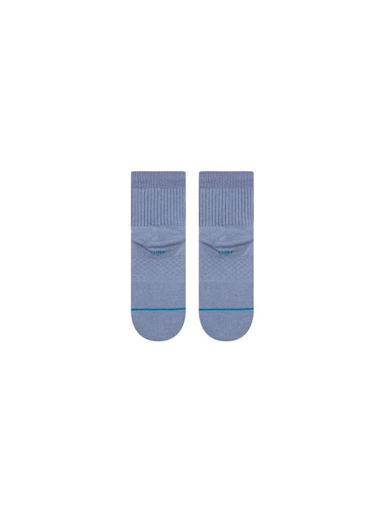 STANCE ICON POP QUARTER SOCKS STONE BLUE