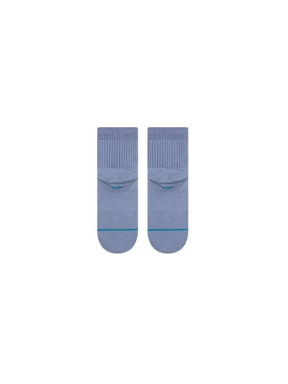 STANCE ICON POP QUARTER SOCKS STONE BLUE