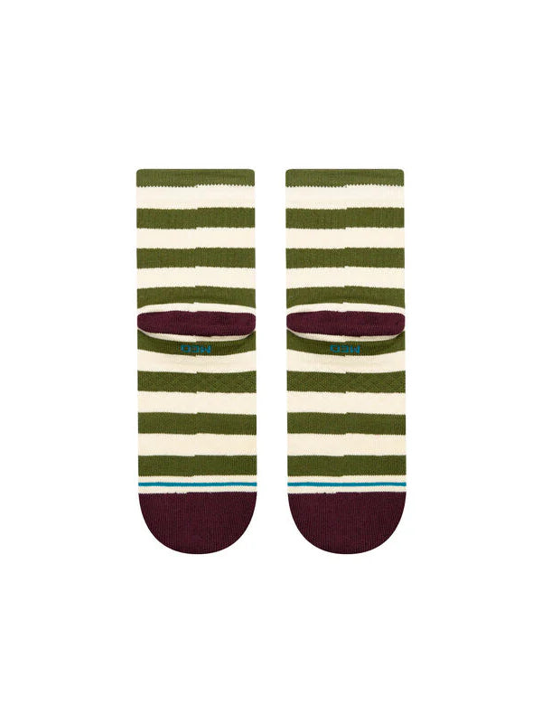 STANCE BRETON QTR SOCKS GREEN