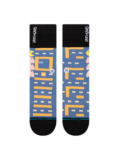 STANCE POWER PELLET CREW SOCKS BLUE