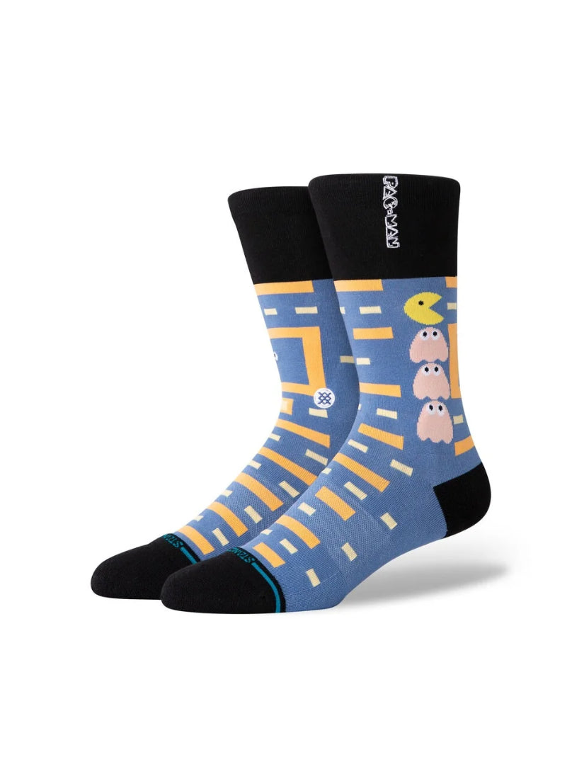 STANCE POWER PELLET CREW SOCKS BLUE